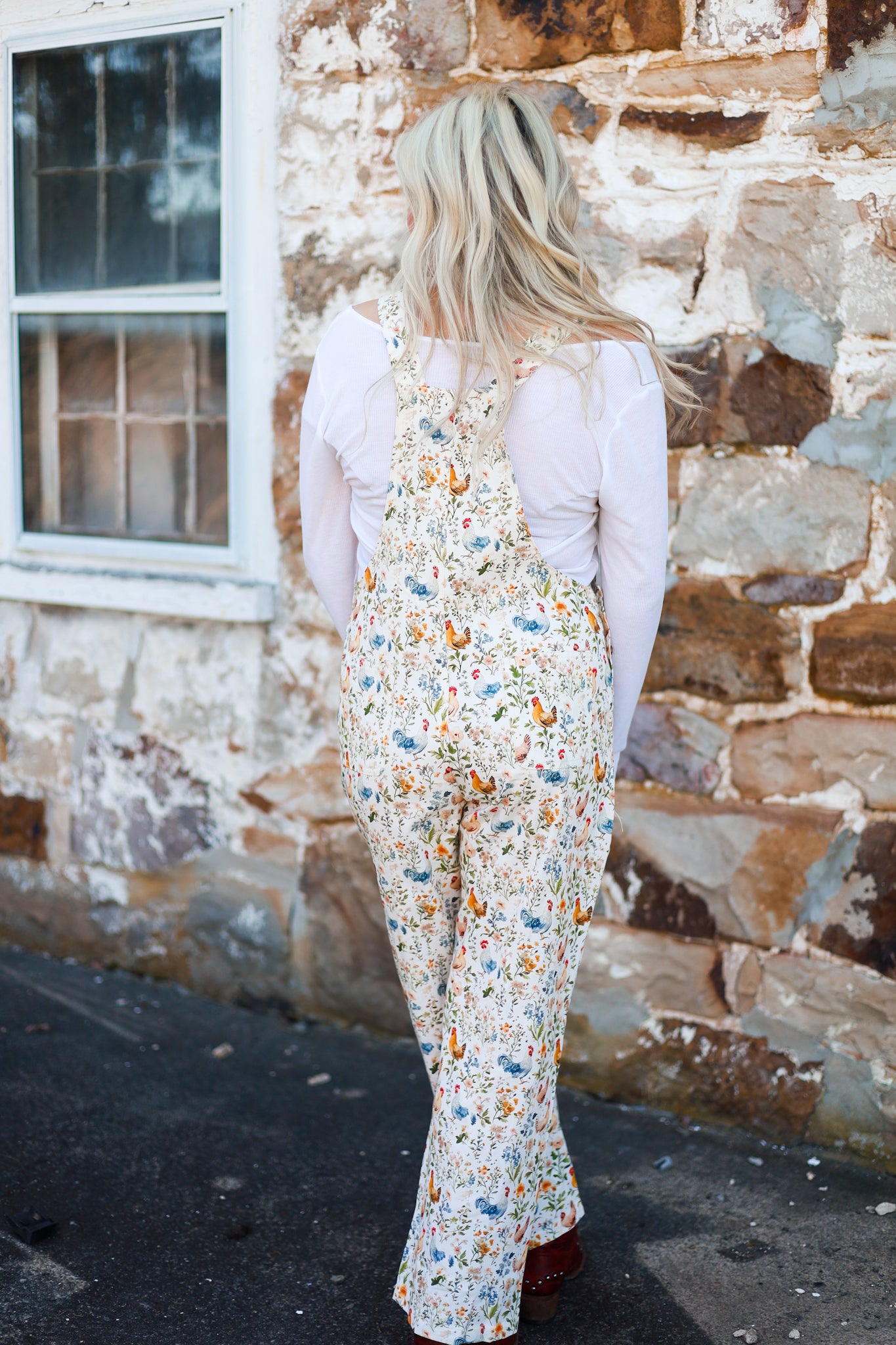 Spring Chicken Overalls