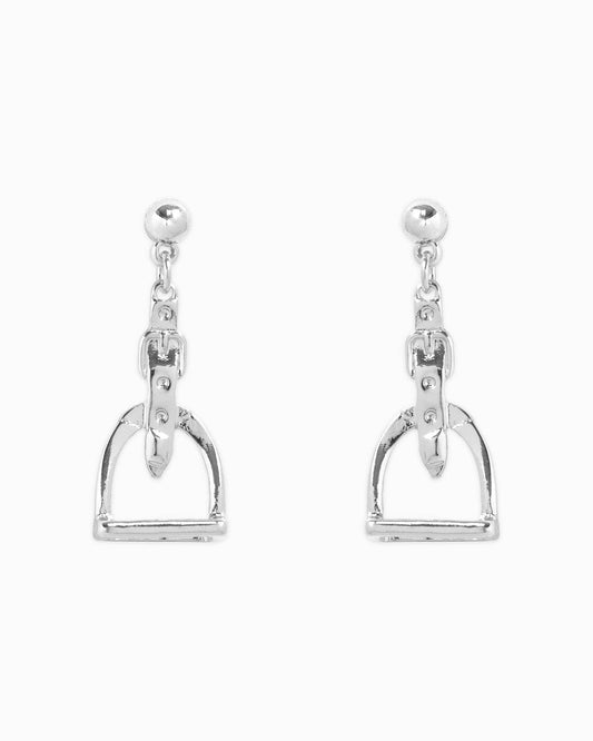 Western Stirrup Belt Drop Earrings