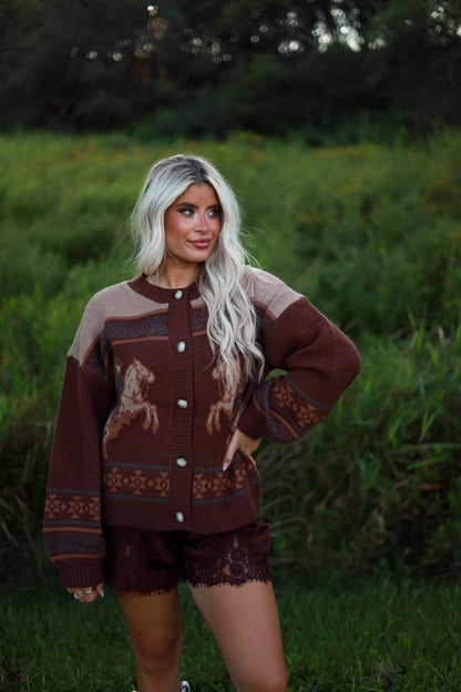 Cowboy Knit Cardigan