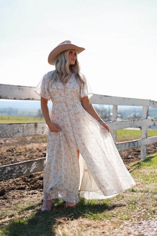 zara boho maxi dress Maaji Boho Sunrise Canary Long Dress main image 0