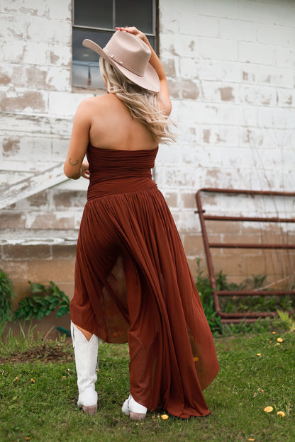 Saguaro Dress - Cayenne