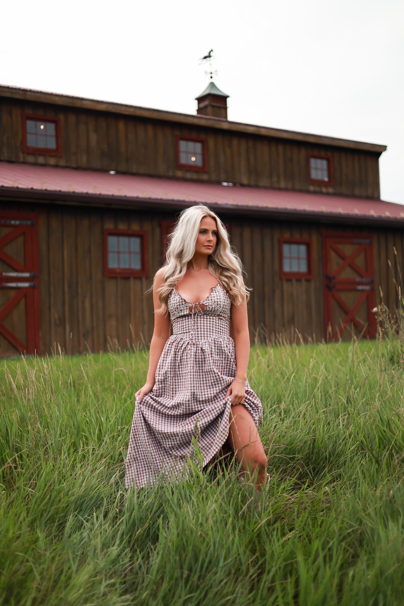 Clover Cottage Midi Dress