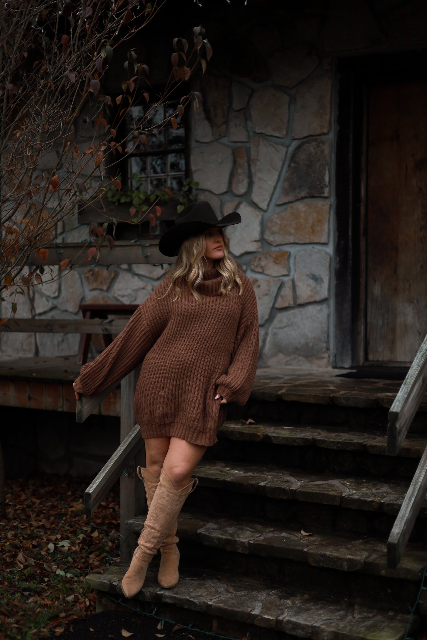 Doe Trail Knit Sweater Dress