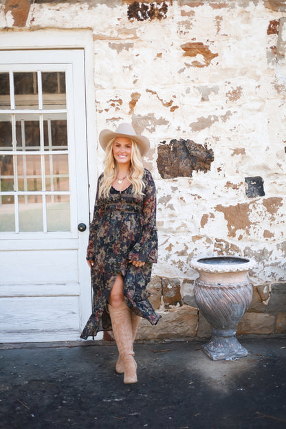 Heritage Hollow Maxi Dress