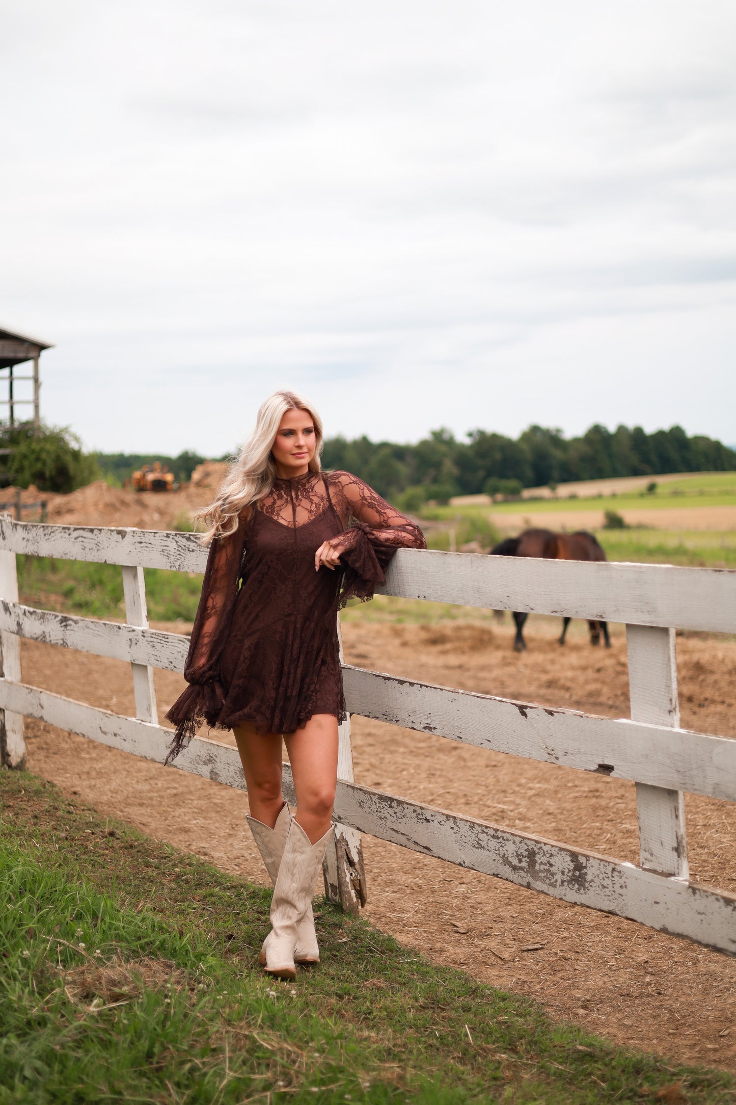 Harlow Lace Mini Dress