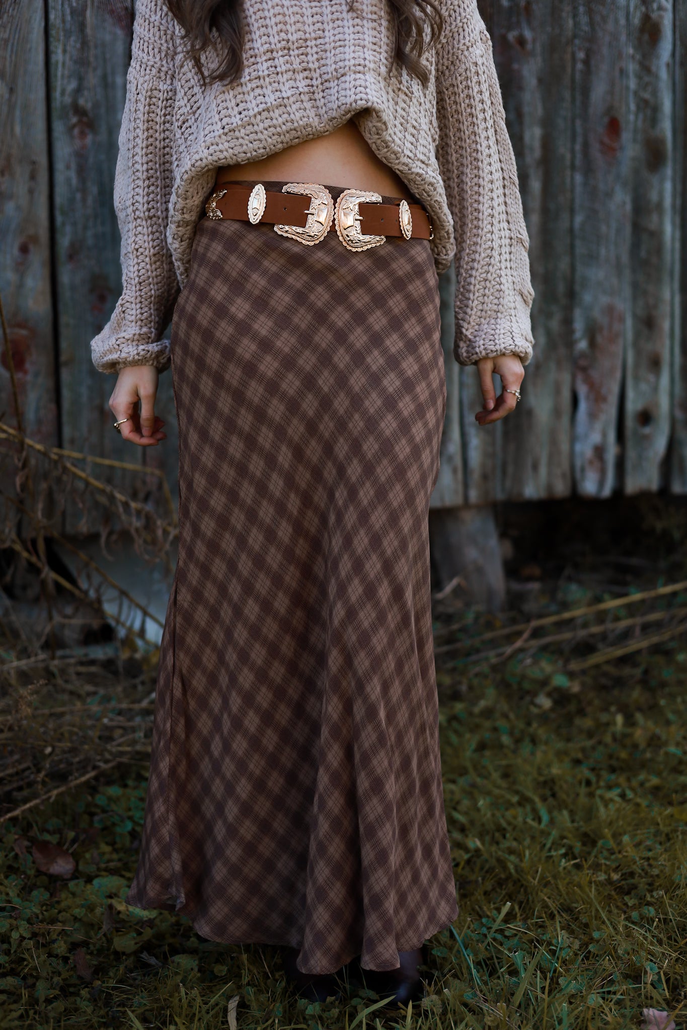 Whiskey Creek Plaid Skirt