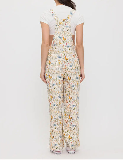 Spring Chicken Overalls
