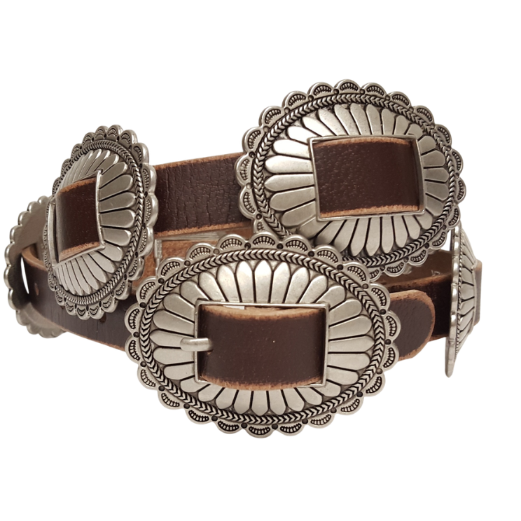 Distressed Leather Belt