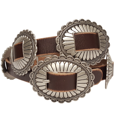 Distressed Leather Belt