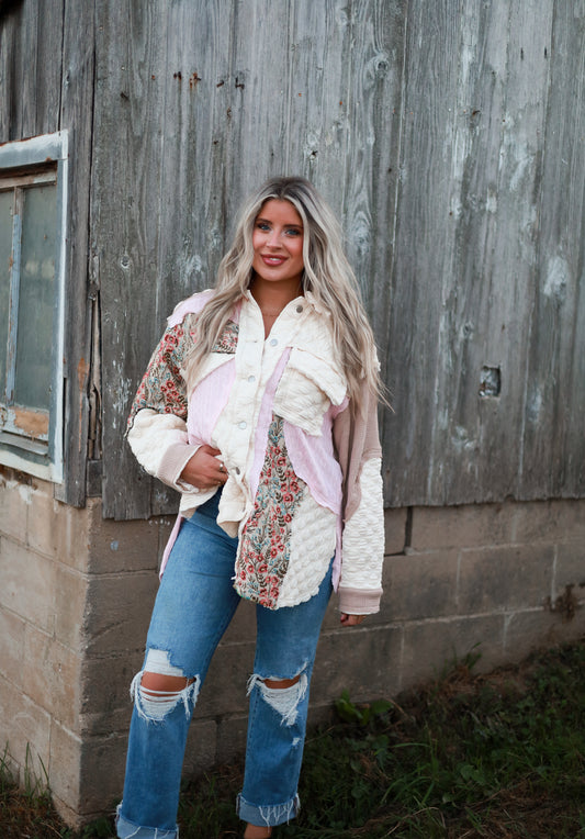 Prairie Blossom Quilted Jacket