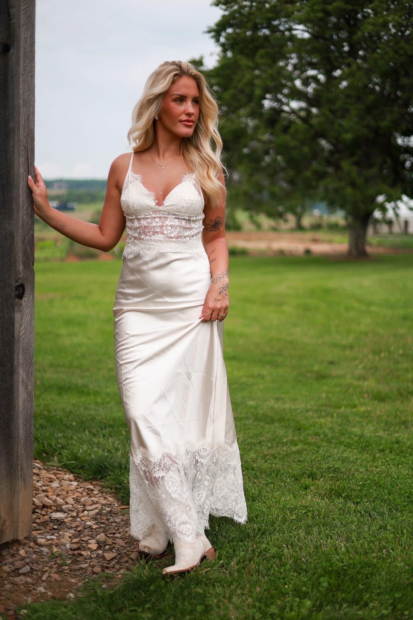 Southern Lace Gown