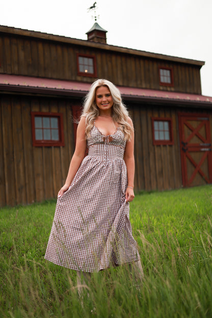 Clover Cottage Midi Dress