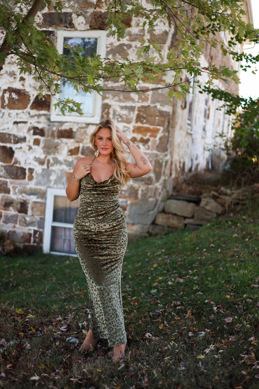 Olivewood Fleur Maxi Dress