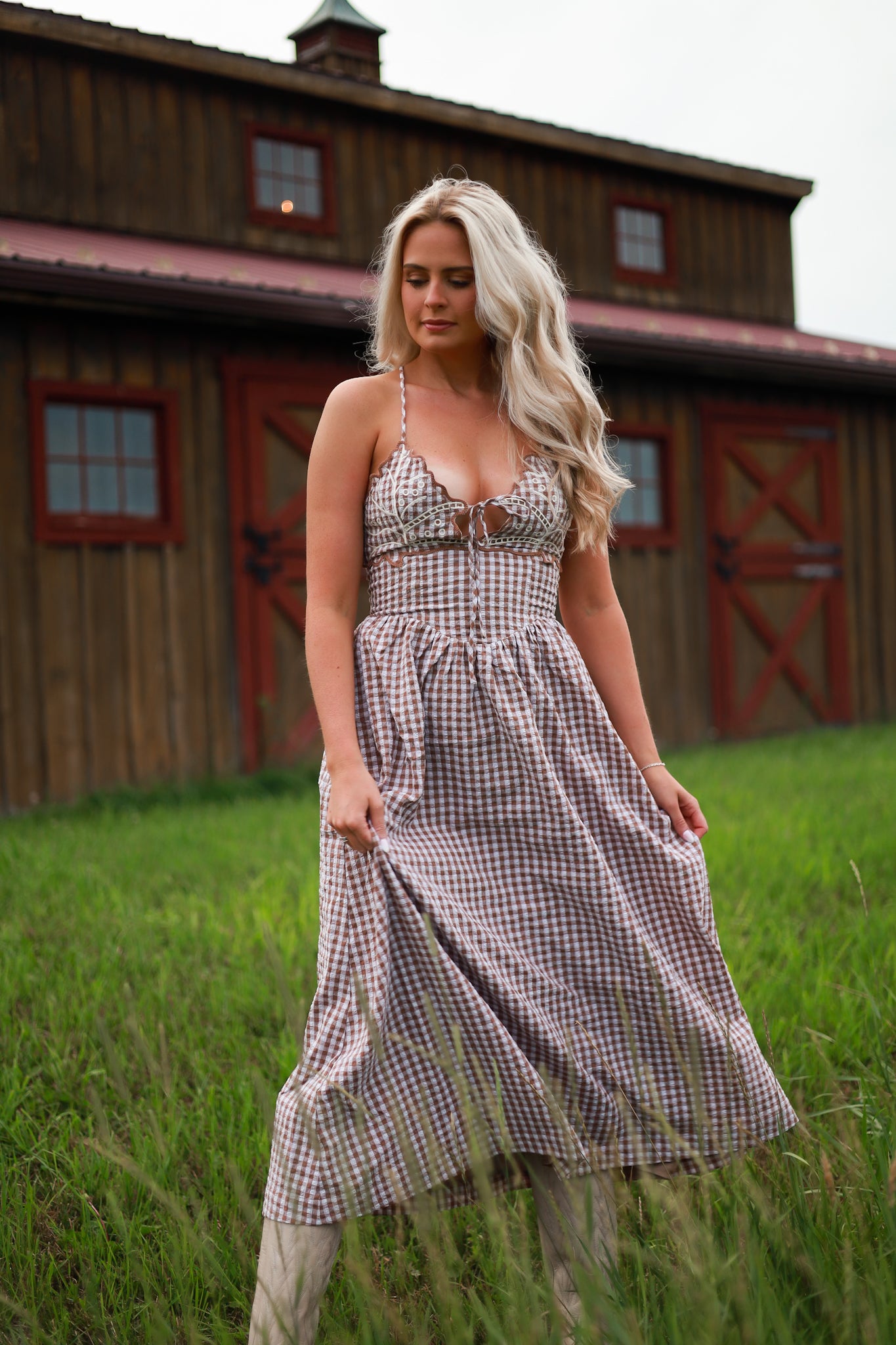 Clover Cottage Midi Dress