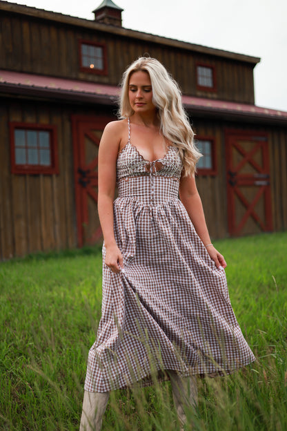 Clover Cottage Midi Dress