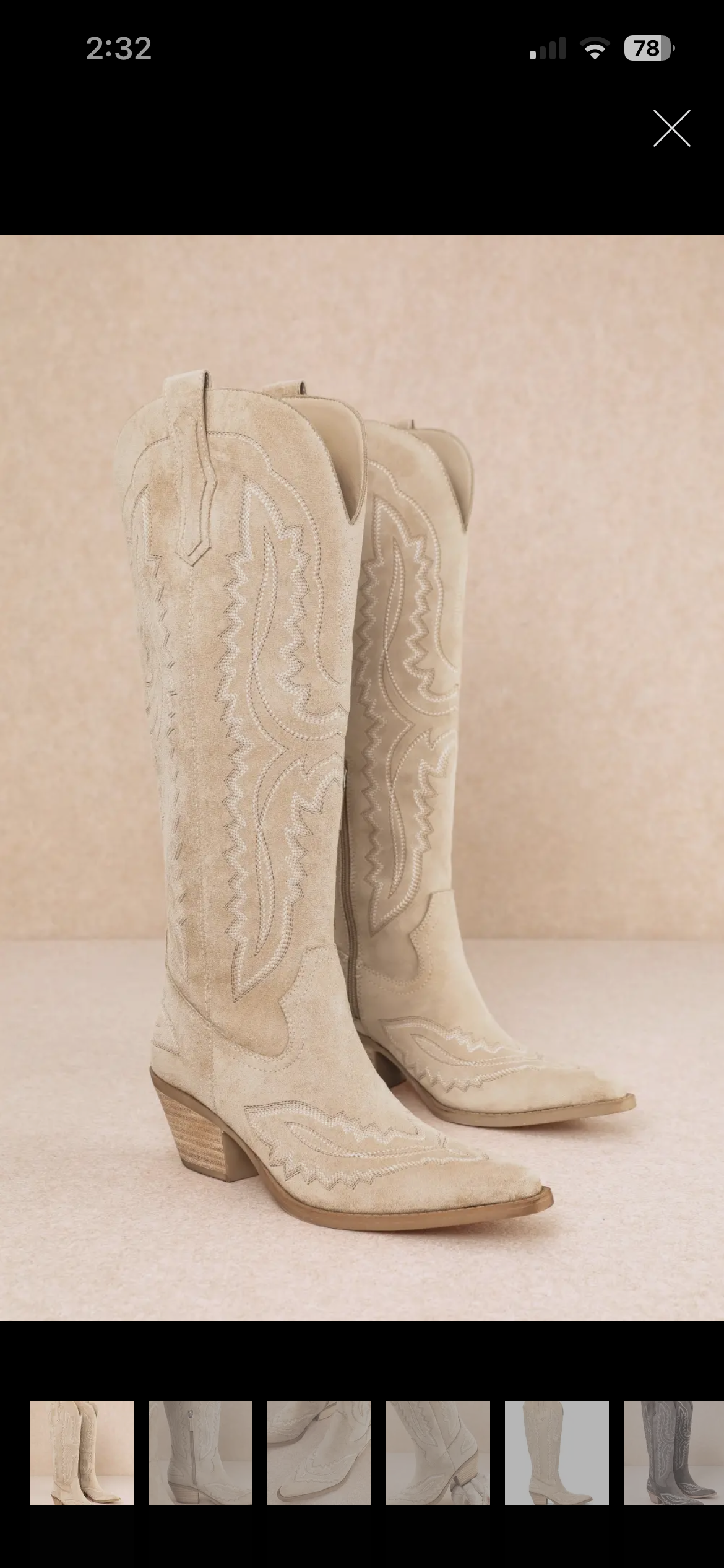 Fawnwood Boots - Cream