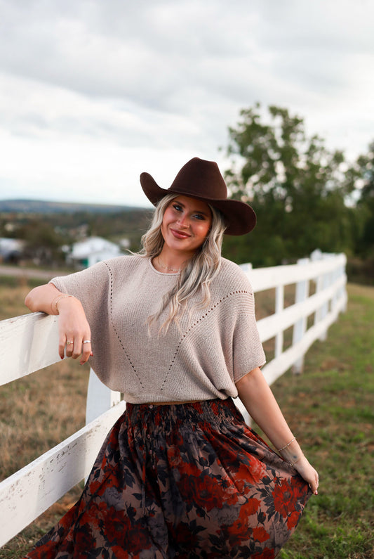 Cider Sweater - Taupe
