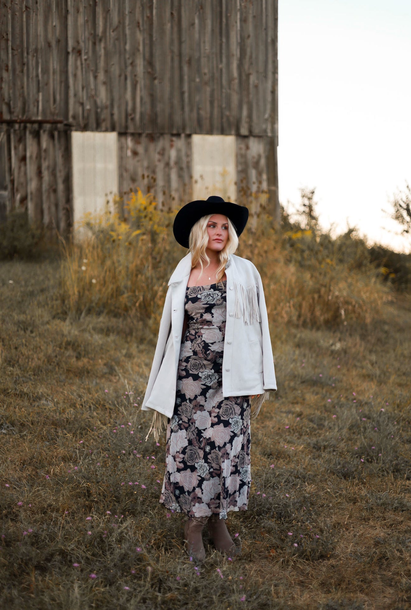 On The Range Midi Dress - Plum