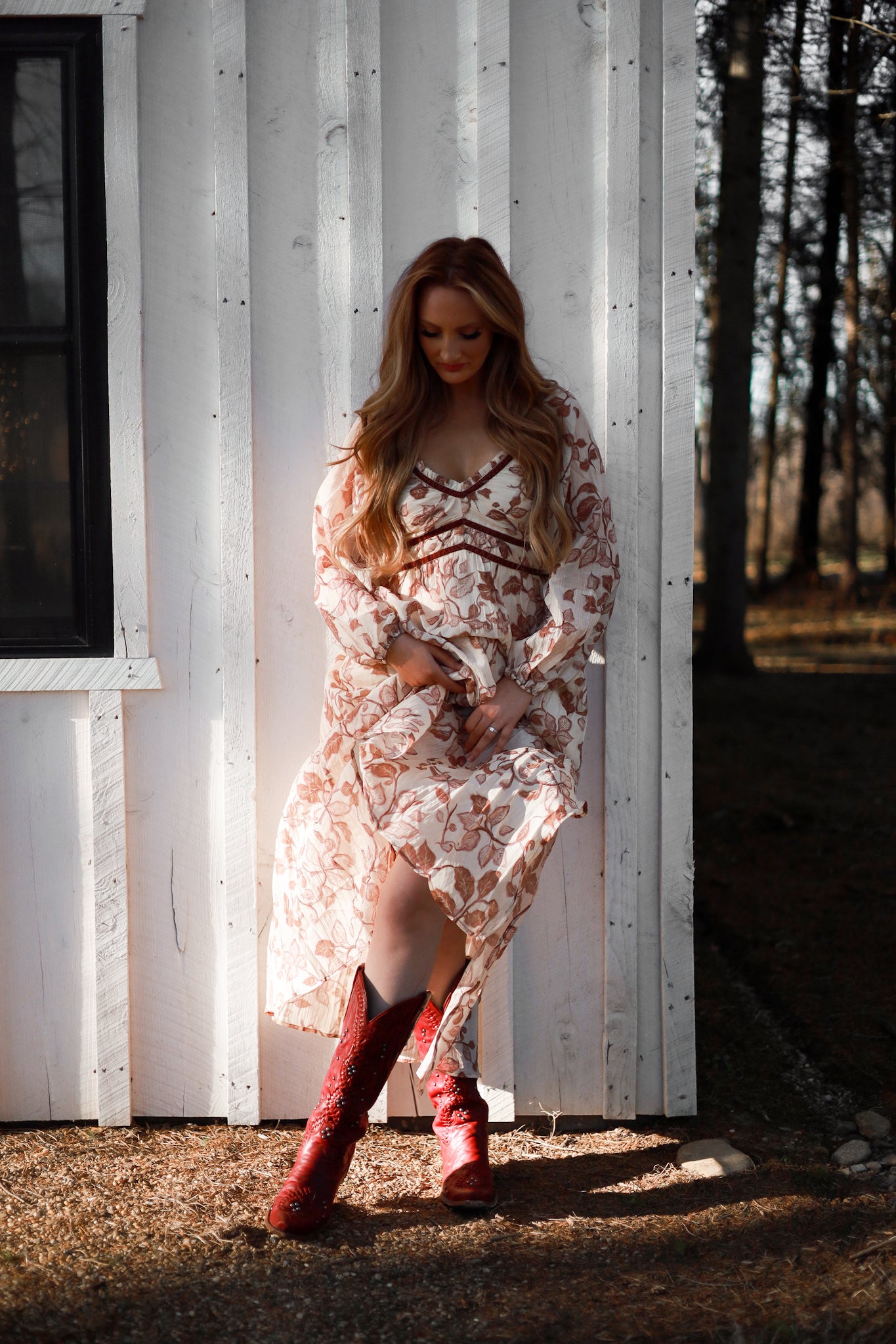 Willow Vale Maxi Dress - Sand