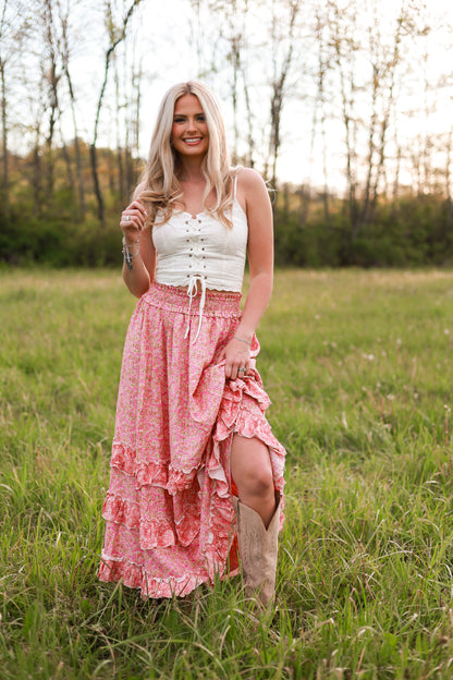 Country Darling Lace Top