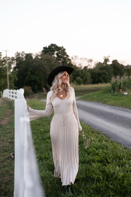 Oat Meadows Maxi Dress