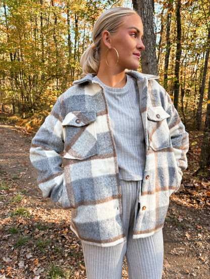 Dreamer Brushed Flannel Jacket