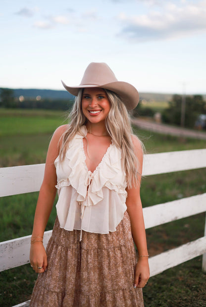 Cottage Cream Top