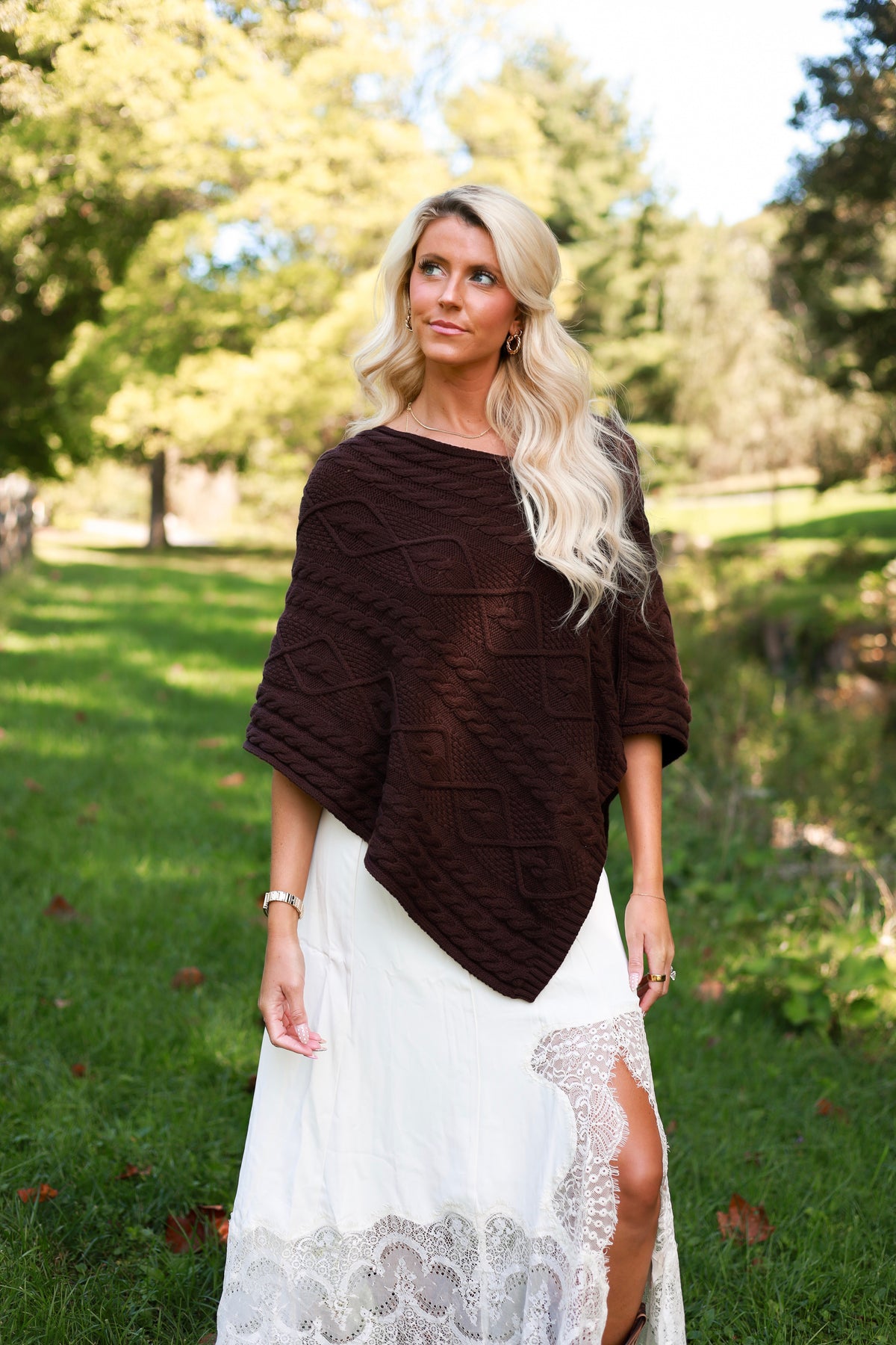 Fernwood Poncho - Brown