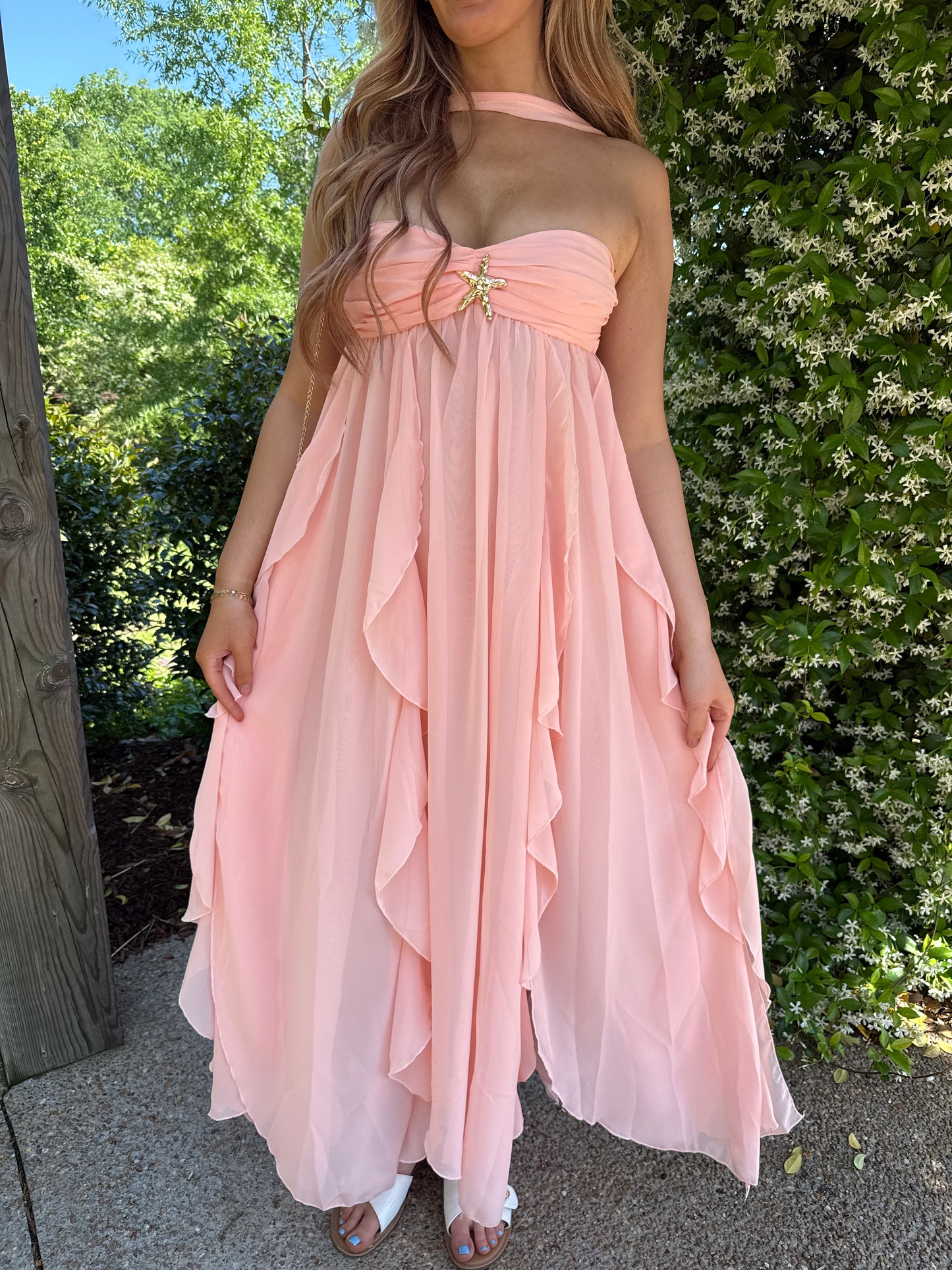 Capri Dress - Guava