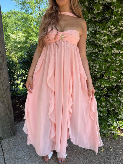 Capri Dress - Guava