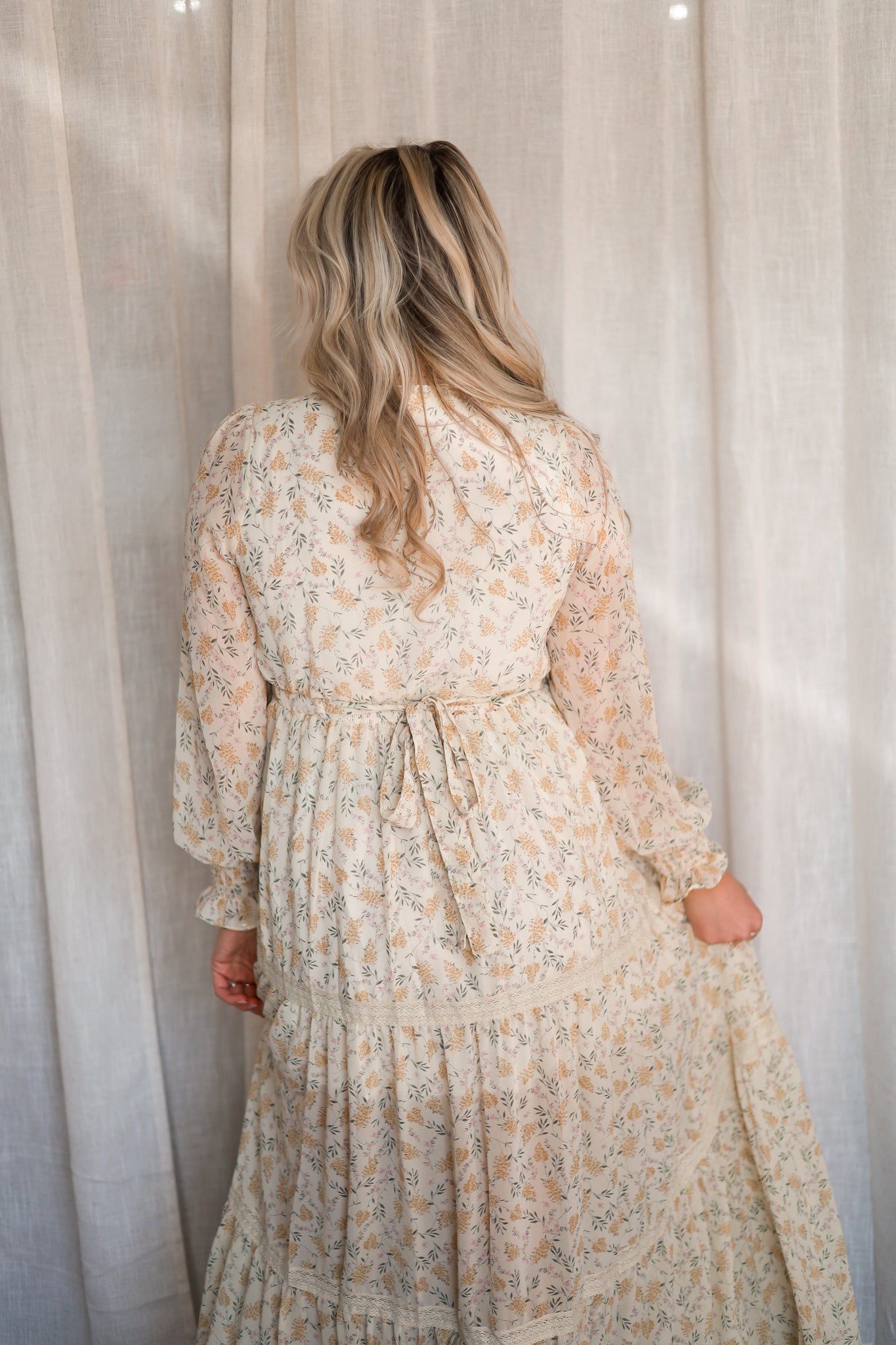 Daffodil Creme Maxi Dress