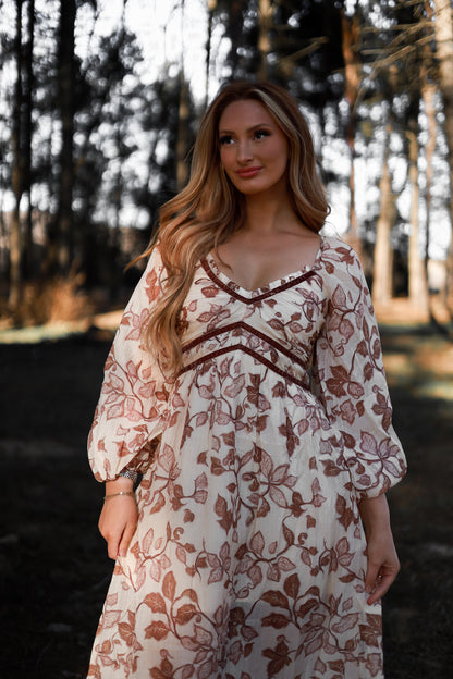 Willow Vale Maxi Dress - Sand
