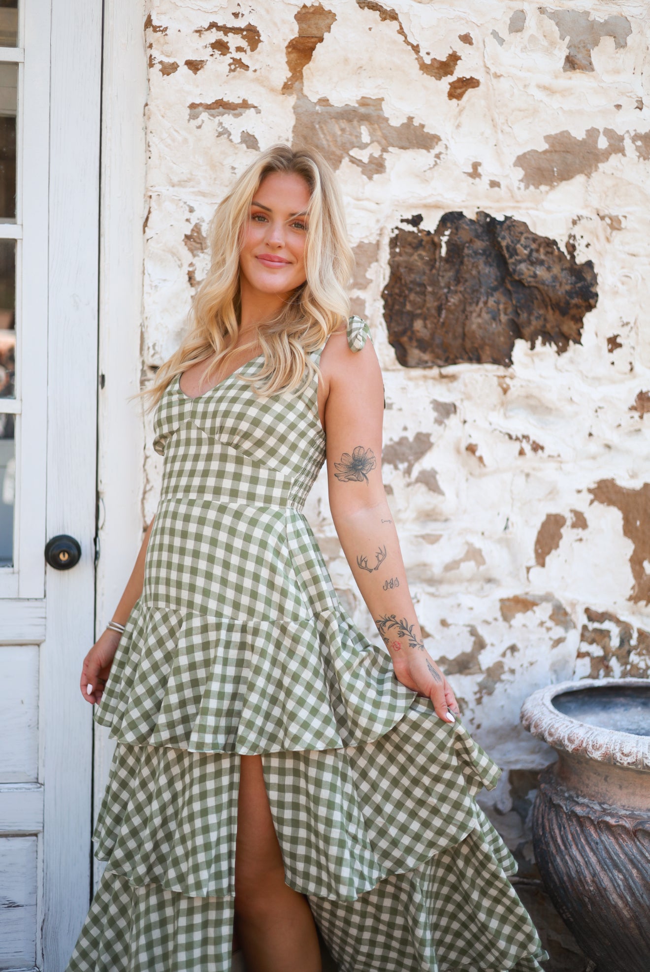 French Countryside Maxi Dress