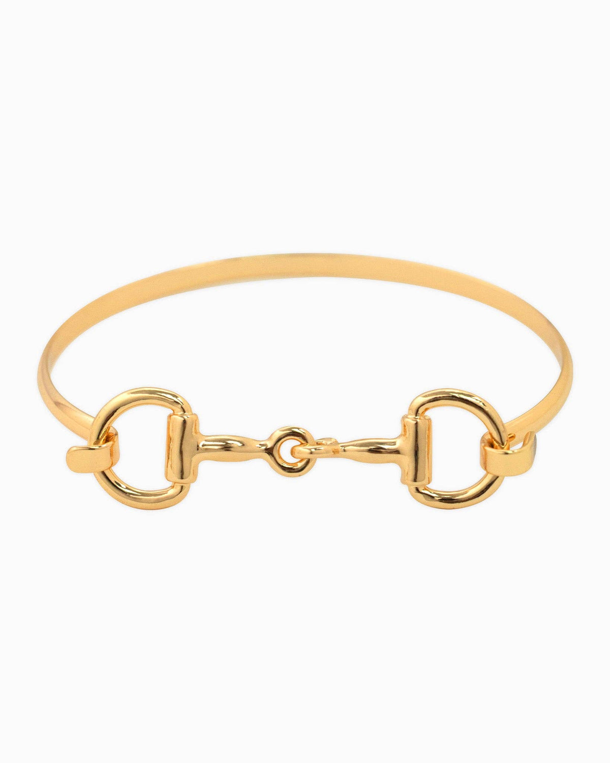 Horsebit Bangle Bracelet - Gold