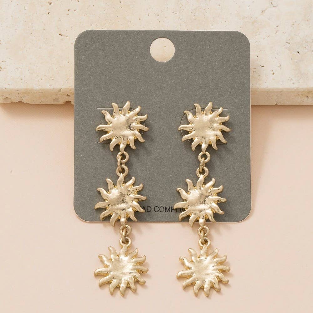 Sundial Earrings