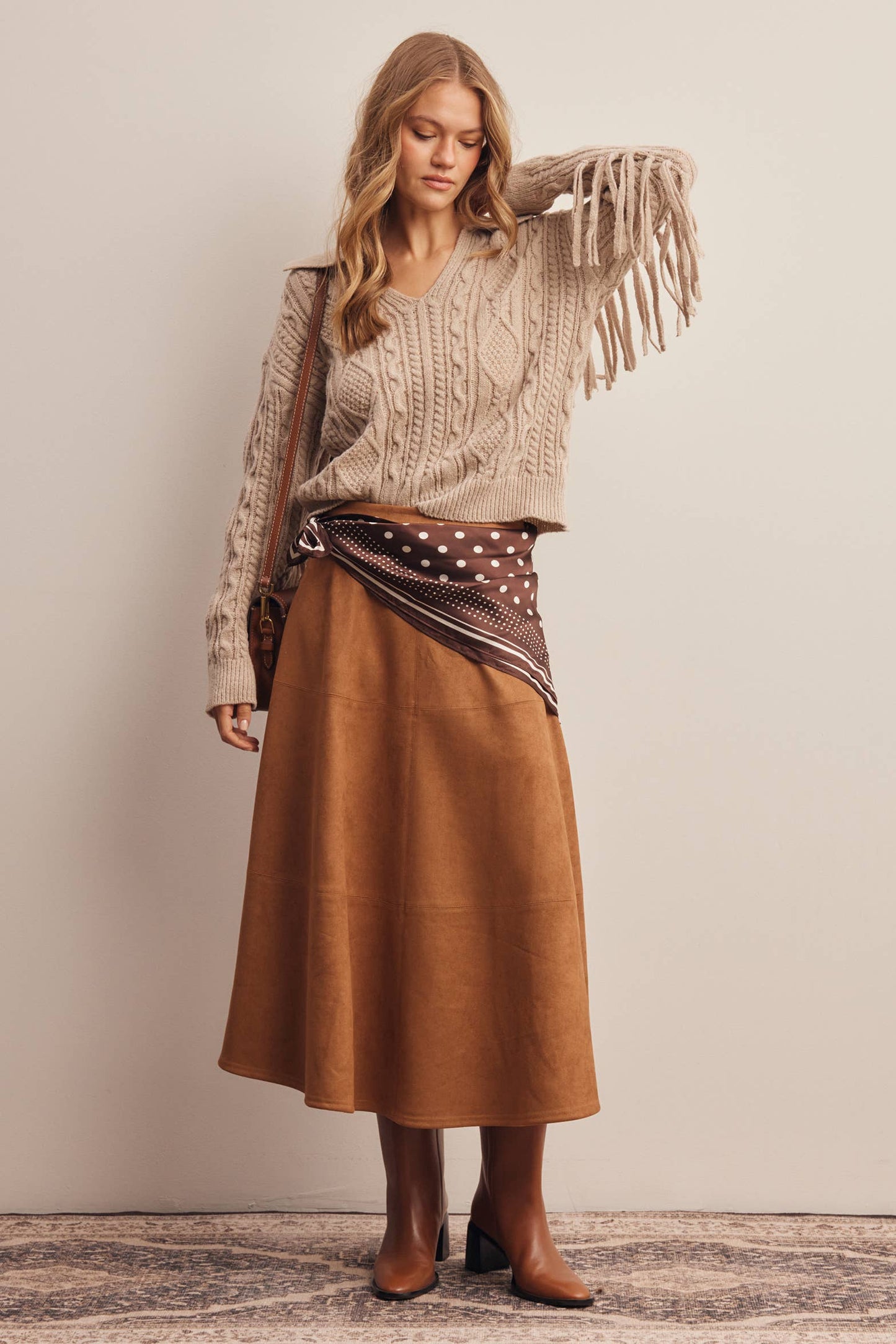 Dusk Fringe Sweater