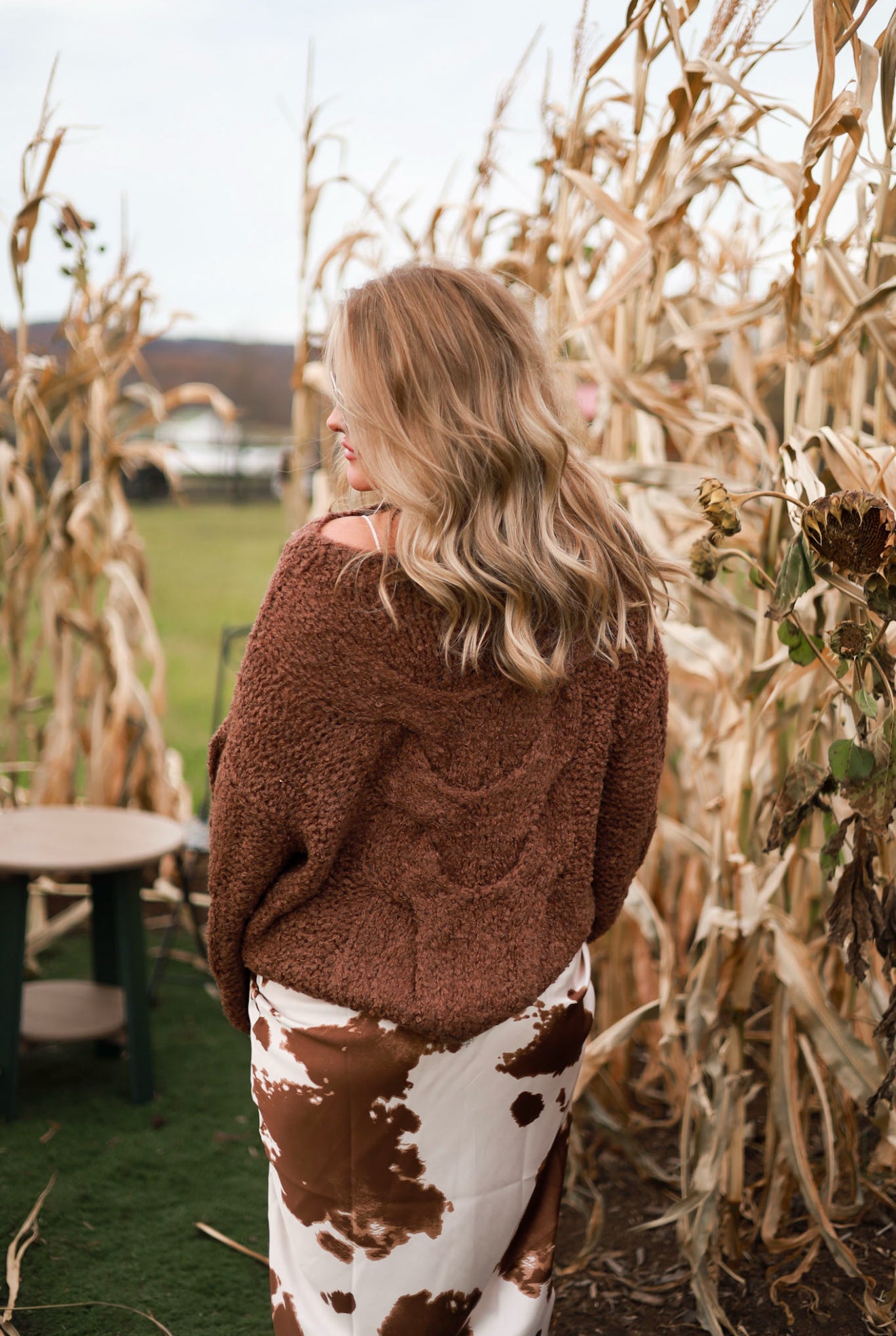 Honeybarn Oversized Knit Sweater