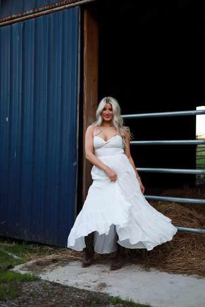Marlowe Dress - Vanilla