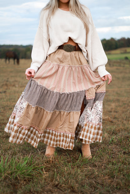 Prairie Patchwork Skirt