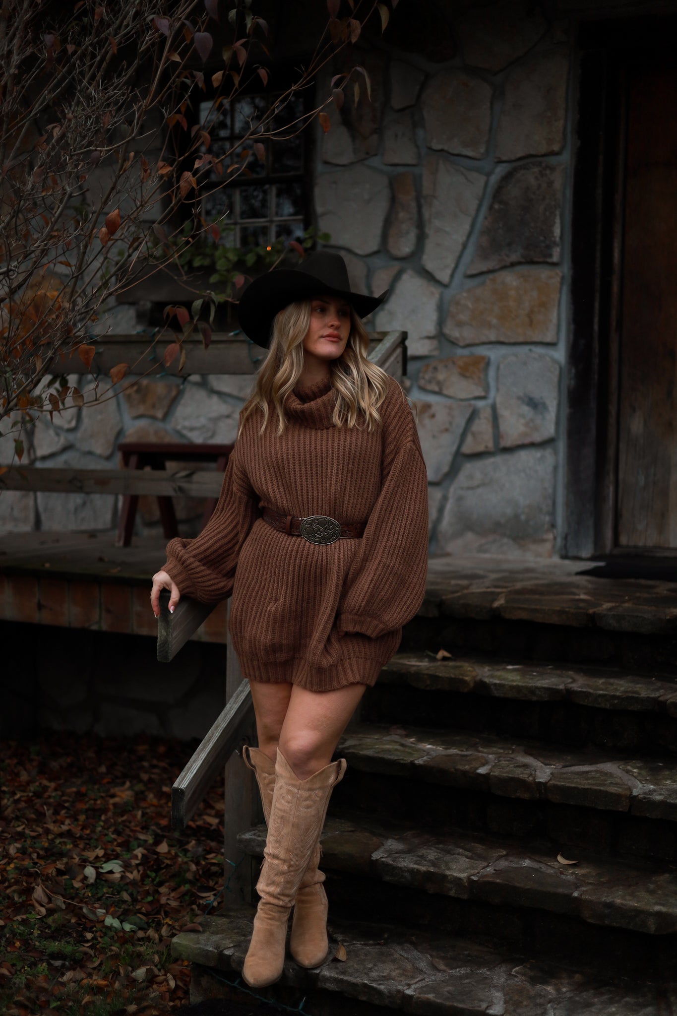 Doe Trail Knit Sweater Dress