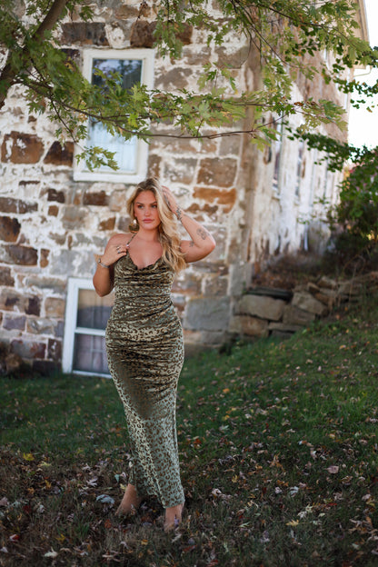 Olivewood Fleur Maxi Dress