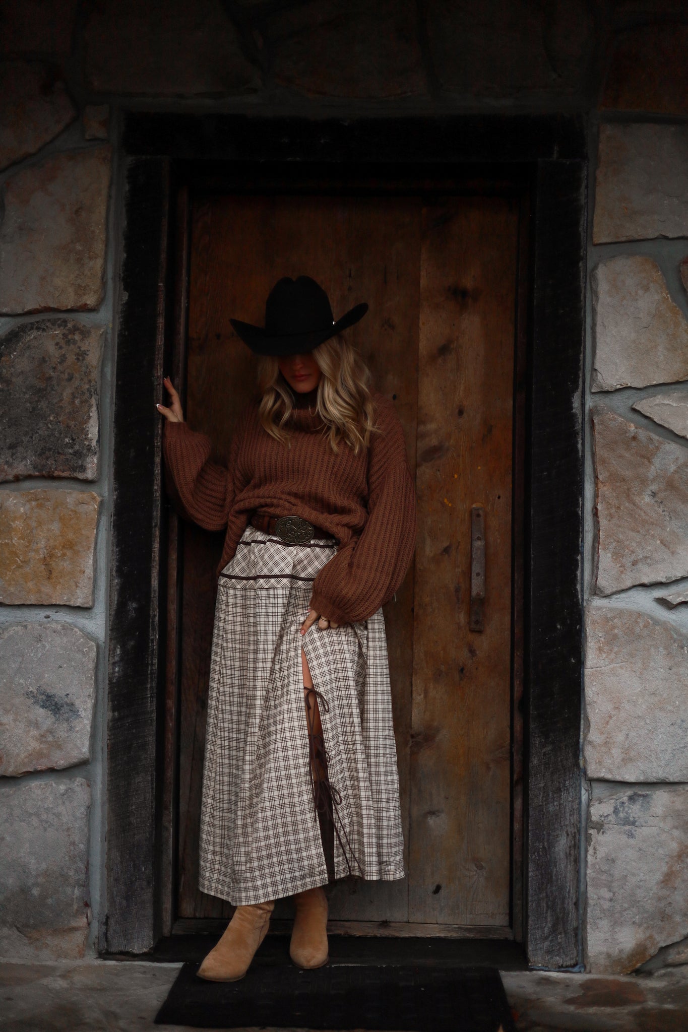 Doe Trail Knit Sweater Dress