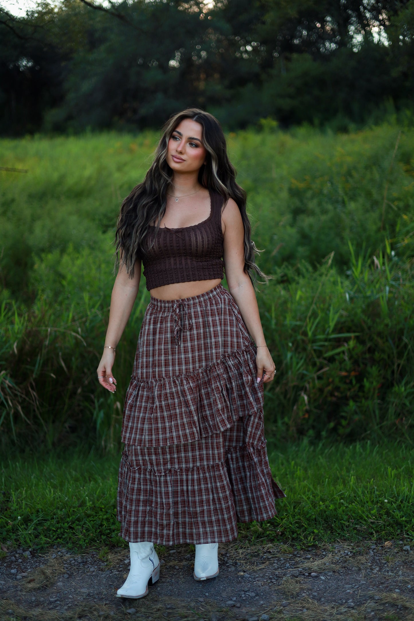Scotch Maxi Skirt