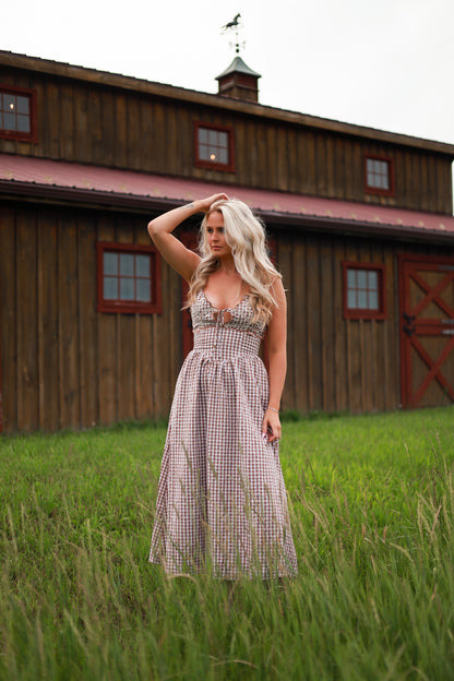 Clover Cottage Midi Dress