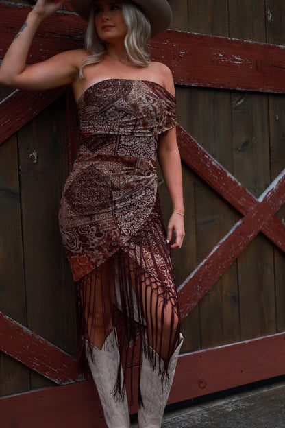 Reverie Fringe Dress