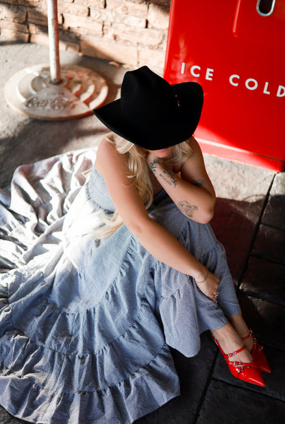 Hometown Honey Maxi Dress - Blackberry