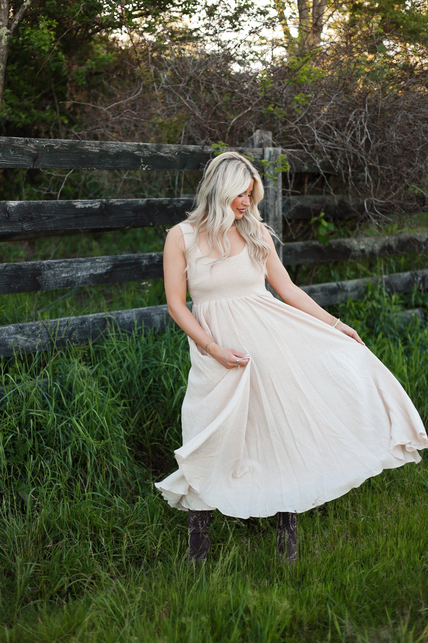 Janie Linen Dress