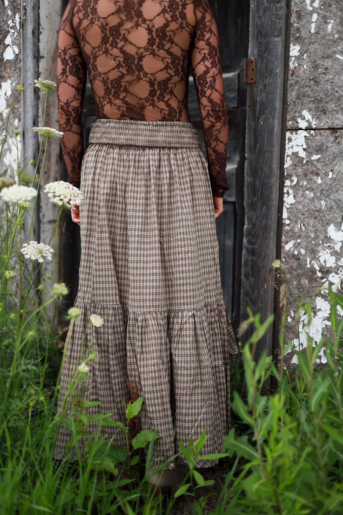 Countryside Plaid Skirt