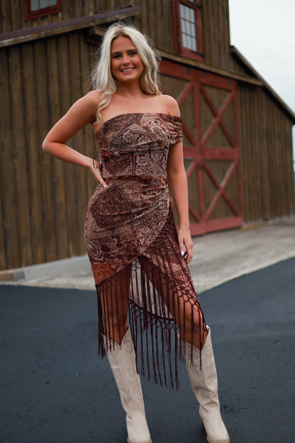 Reverie Fringe Dress
