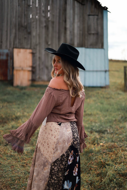 Milk & Honey Top- Mocha